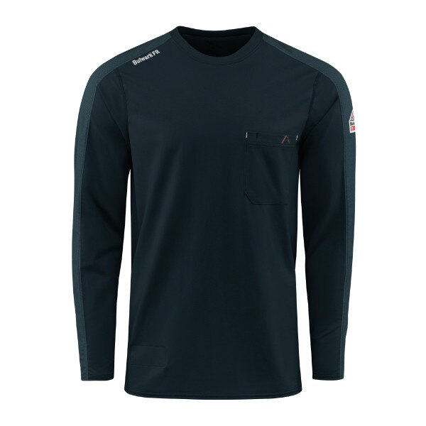 Bulwark Flex Knit Tee in Navy